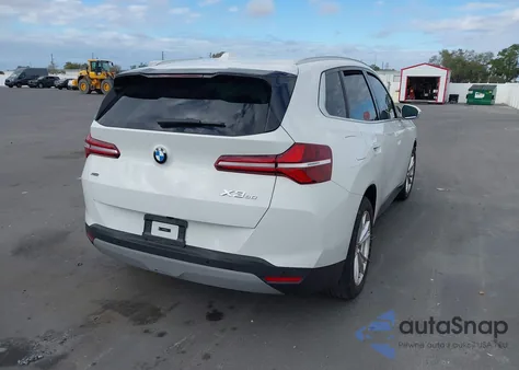 2025 BMW X3 30 xDrive z USA, uszkodzony, nr VIN 5UX53GP08S9Z97807